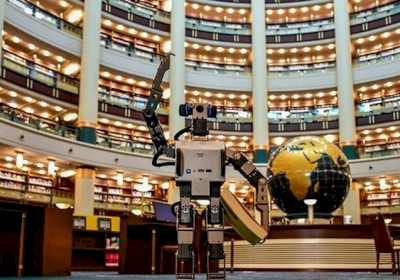 Millet Kütüphanesi Yapay Zeka Robot